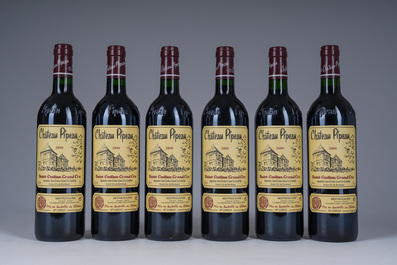 2000-2009 Ch&acirc;teau Pipeau et Monthelie, 12 bouteilles