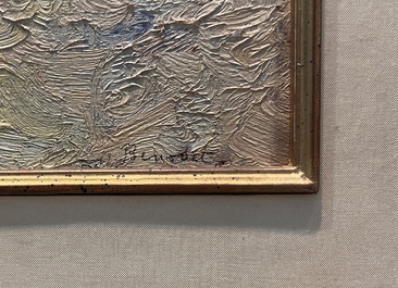 Frans Smeers (1873-1960): 'Benodet', huile sur board, dat&eacute; (19)33