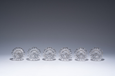 Collection vari&eacute;e de drageoirs et sali&egrave;res en verre et en cristal, 19&egrave;me/20&egrave;me si&egrave;cle