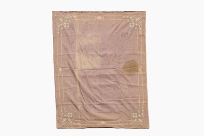 Broderie religieuse au fil d'or repr&eacute;sentant la Mater Dolorsa, 17&egrave;me si&egrave;cle et post&eacute;rieur