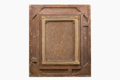 Charles Robertson (1859-1939): Visite au mus&eacute;e, huile sur toile