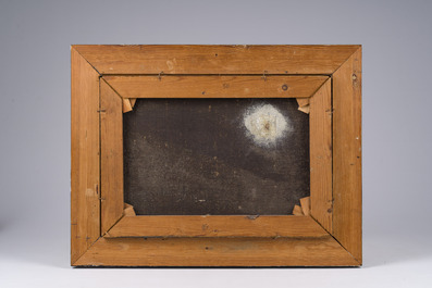 &Eacute;cole fran&ccedil;aise: Un ange, huile sur toile, 18&egrave;me si&egrave;cle