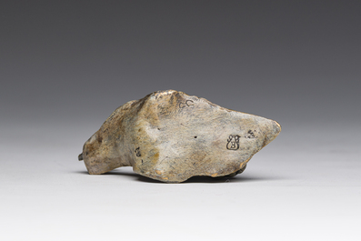 Franz Xaver Bergmann (1861-1936): Mod&egrave;le de gastropoda en bronze polychrome peint &agrave; froid, Vienne, Autriche, 19&egrave;me/20&egrave;me si&egrave;cle