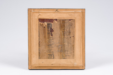 Maurice Sys (1880-1972): Portrait d'une dame, huile sur panneau