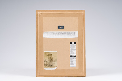 Eugeen Van Mieghem (1875-1930): 'Havenboefje', eau-forte, vers 1922