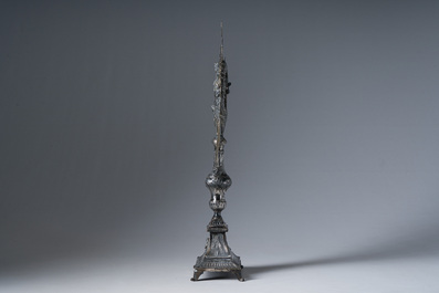 Ostensoir en argent partiellement dor&eacute; &agrave; d&eacute;cor de ch&eacute;rubins, poin&ccedil;on du ma&icirc;tre Jean-Fran&ccedil;ois M&eacute;zard, 950/000, France, Paris, ca. 1798/1822