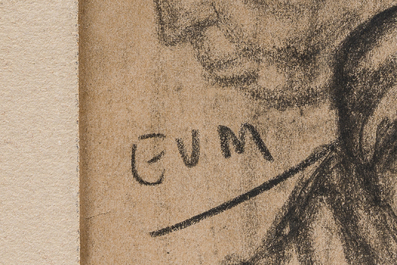 Eugeen Van Mieghem (1875-1930): Un &eacute;chantillon repr&eacute;sentatif de la soci&eacute;t&eacute;, techniques mixtes sur papier