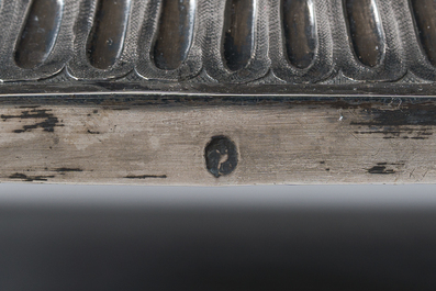 Ostensoir en argent partiellement dor&eacute; &agrave; d&eacute;cor de ch&eacute;rubins, poin&ccedil;on du ma&icirc;tre Jean-Fran&ccedil;ois M&eacute;zard, 950/000, France, Paris, ca. 1798/1822