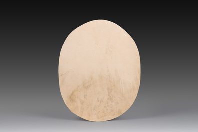 &Eacute;cole acad&eacute;mique, monogramm&eacute;e V.D.S., suiveur d'Angelica Kauffman (1741-1807): Ariane abandonn&eacute;e par Th&eacute;s&eacute;e, crayon sur papier, dat&eacute; 1837