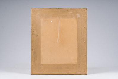 Alfred Ost (1884-1945): Femme en pri&egrave;re, encre et aquarelle sur papier, dat&eacute; 30 mai (19)24