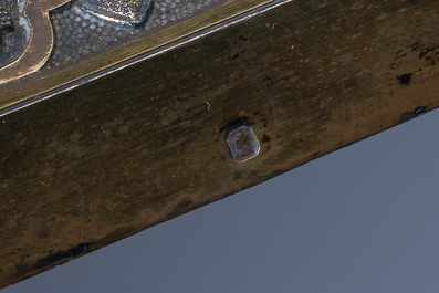 Ostensoir en argent dor&eacute; avec un ange couronn&eacute; d'un nuage radieux, poin&ccedil;on du ma&icirc;tre Hippolyte-Fran&ccedil;ois Bertrand-Paraud, 950/000, France, 19&egrave;me si&egrave;cle