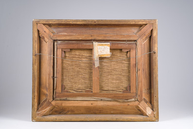 Adrien-Charles Le Mayeur de Merpres (1844-1923, &agrave; la mani&egrave;re de): Marine, huile sur toile