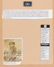 Eugeen Van Mieghem (1875-1930): 'Havenboefje', eau-forte, vers 1922