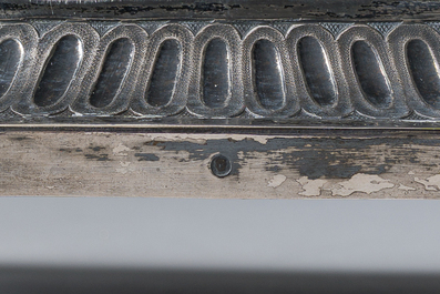 Ostensoir en argent partiellement dor&eacute; &agrave; d&eacute;cor de ch&eacute;rubins, poin&ccedil;on du ma&icirc;tre Jean-Fran&ccedil;ois M&eacute;zard, 950/000, France, Paris, ca. 1798/1822