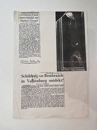 Italiaanse school: Het muzikale gezelschap, olie op doek, 17de eeuw