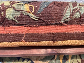 Tapisserie murale &agrave; d&eacute;cor de 'La tonte des moutons', Manufacture royale De Wit, Flandres, Malines, 20&egrave;me si&egrave;cle