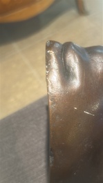 Igor Mitoraj (1944-2014): Stella, bronze &agrave; patine brune, marque de fonderie 'Fonderia Tesconi Pietrasanta', &eacute;d. 158/250, (1980)