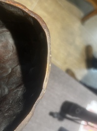 Igor Mitoraj (1944-2014): Stella, bronze &agrave; patine brune, marque de fonderie 'Fonderia Tesconi Pietrasanta', &eacute;d. 158/250, (1980)