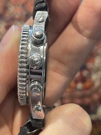 An Ikepod Megapode chronograph titanium and sapphire glass wristwatch designed by Marc Newson, ed. 257/9999, ca. 2000