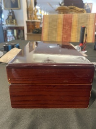 An Ikepod Megapode chronograph titanium and sapphire glass wristwatch designed by Marc Newson, ed. 257/9999, ca. 2000