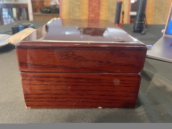 An Ikepod Megapode chronograph titanium and sapphire glass wristwatch designed by Marc Newson, ed. 257/9999, ca. 2000