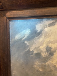 Kurt Peiser (1887-1962): 'Temp&ecirc;te', huile sur toile