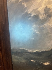 Kurt Peiser (1887-1962): 'Temp&ecirc;te', huile sur toile