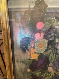 Fernand Allard L'Olivier (1883-1933): Still life with flowers, oil on canvas