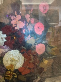 Fernand Allard L'Olivier (1883-1933): Still life with flowers, oil on canvas