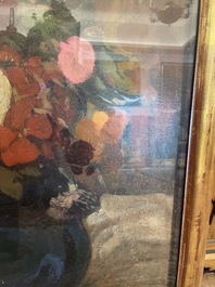 Fernand Allard L'Olivier (1883-1933): Still life with flowers, oil on canvas