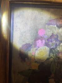 Fernand Allard L'Olivier (1883-1933): Still life with flowers, oil on canvas