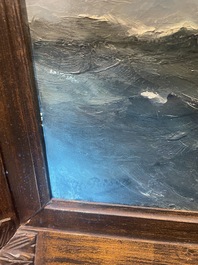 Kurt Peiser (1887-1962): 'Temp&ecirc;te', huile sur toile