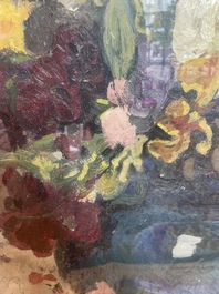Fernand Allard L'Olivier (1883-1933): Still life with flowers, oil on canvas