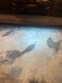 Kurt Peiser (1887-1962): 'Temp&ecirc;te', huile sur toile