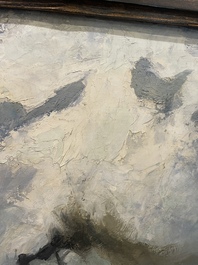 Kurt Peiser (1887-1962): 'Temp&ecirc;te', huile sur toile