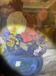 Fernand Allard L'Olivier (1883-1933): Still life with flowers, oil on canvas