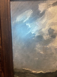 Kurt Peiser (1887-1962): 'Temp&ecirc;te', huile sur toile