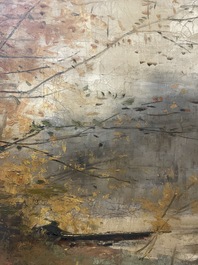 Lucien Frank (1857-1920): 'Automne', huile sur toile