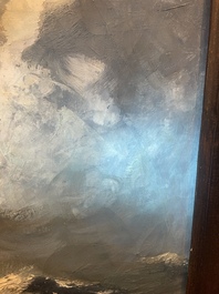 Kurt Peiser (1887-1962): 'Temp&ecirc;te', huile sur toile