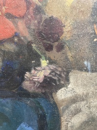 Fernand Allard L'Olivier (1883-1933): Still life with flowers, oil on canvas