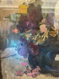 Fernand Allard L'Olivier (1883-1933): Still life with flowers, oil on canvas