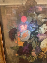 Fernand Allard L'Olivier (1883-1933): Still life with flowers, oil on canvas