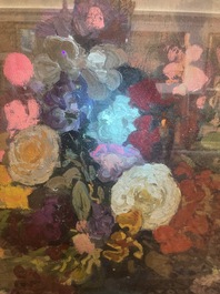 Fernand Allard L'Olivier (1883-1933): Still life with flowers, oil on canvas