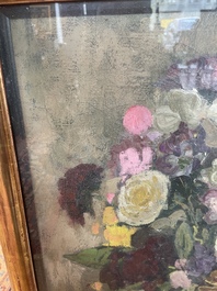 Fernand Allard L'Olivier (1883-1933): Still life with flowers, oil on canvas