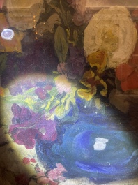 Fernand Allard L'Olivier (1883-1933): Still life with flowers, oil on canvas