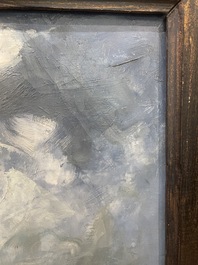 Kurt Peiser (1887-1962): 'Temp&ecirc;te', huile sur toile