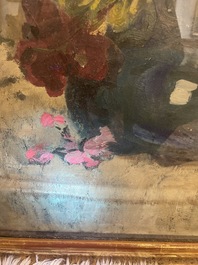 Fernand Allard L'Olivier (1883-1933): Still life with flowers, oil on canvas