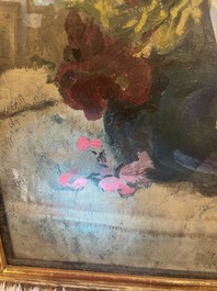 Fernand Allard L'Olivier (1883-1933): Still life with flowers, oil on canvas