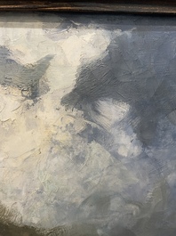 Kurt Peiser (1887-1962): 'Temp&ecirc;te', huile sur toile