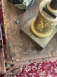 Table en noyer aux raccords en fer forg&eacute;, Espagne, 18&egrave;me si&egrave;cle